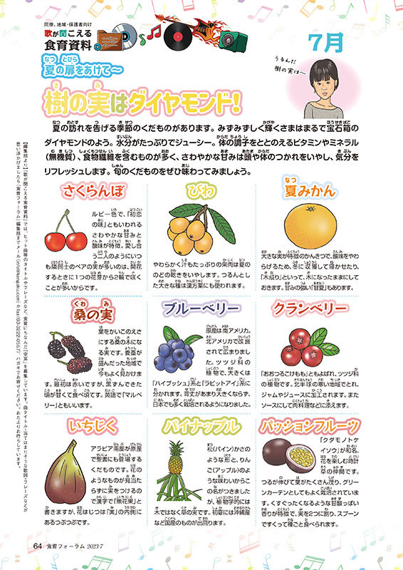 食育フォーラム｜2023年7月号｜健学社